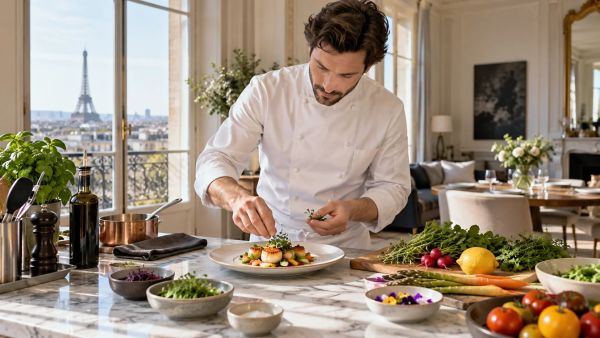 Découvrez le service d'un chef à domicile : chaque étape clé