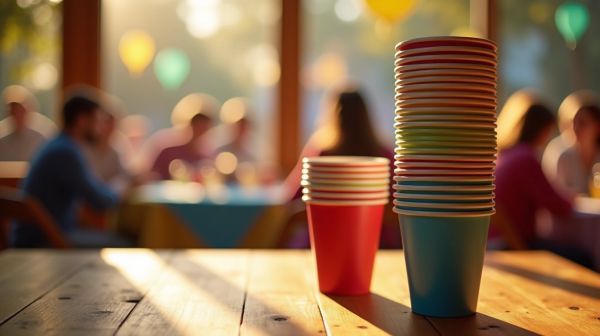 Gobelets en carton : Idéal pour animer vos événements
