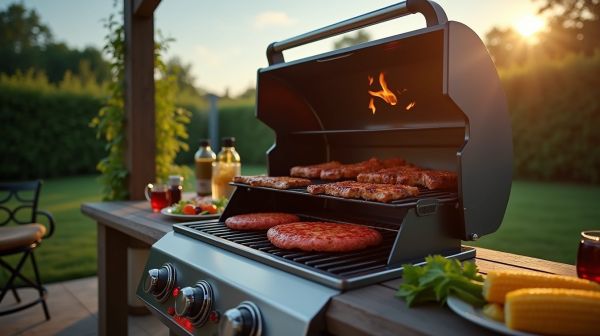 Performance du barbecue à gaz Weber e310 pour vos grillades